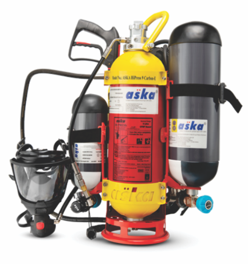 Combo Unit Fire Fighting with SCBA Set